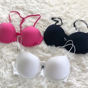 NWT Gilly Hicks padded bras 34 C